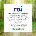 Glassdoor Testimonial - Growing Significantly