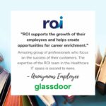 Glassdoor Testimonial - Supports the Growth