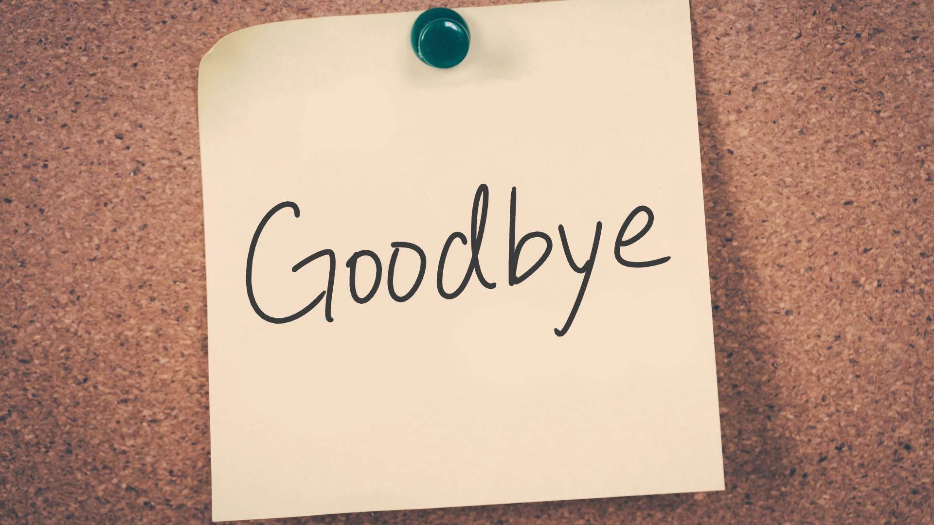 Say Goodbye