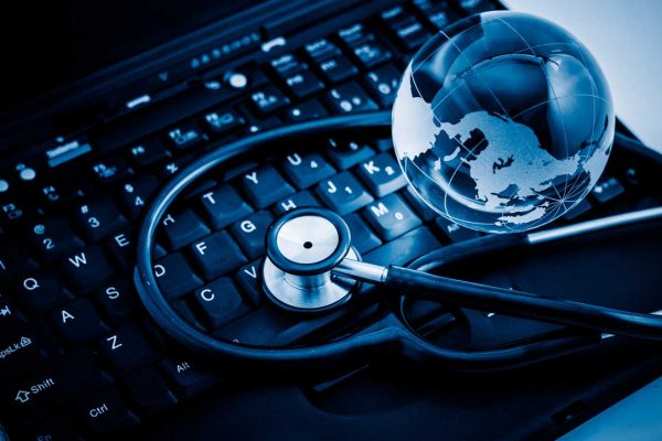 Healthcare IT Laptop Stethoscope